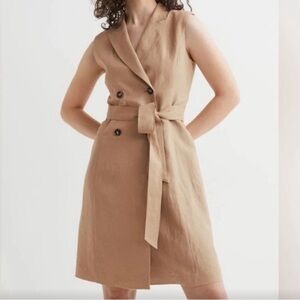 Sleeveless Trenchcoat dress from H&M never worn
